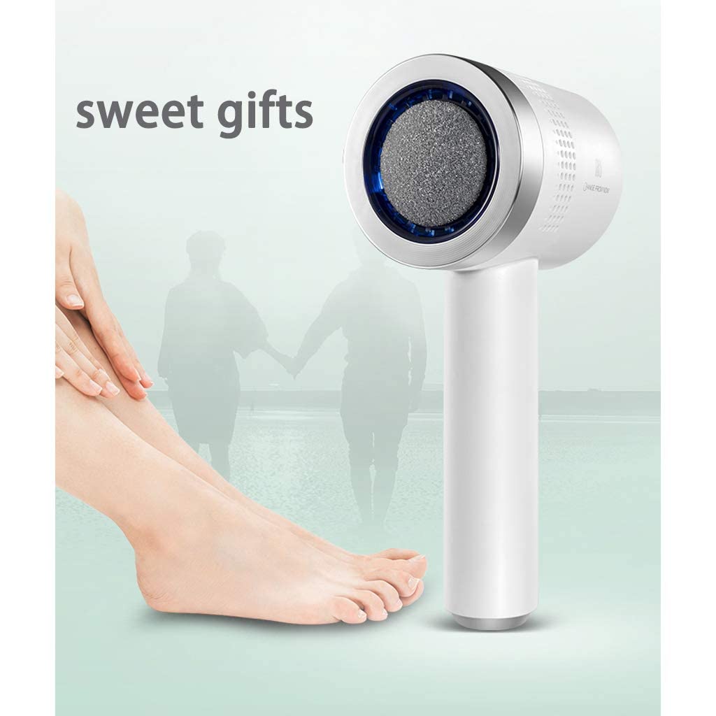 Removedor de Callos eléctrico con absorción al vacío, removedor de Piel Dura para pedicura de pies, limas de pies Profesionales, raspador de pies portátil Potente, 1 Pieza (1 Pieza) (1 Pieza)