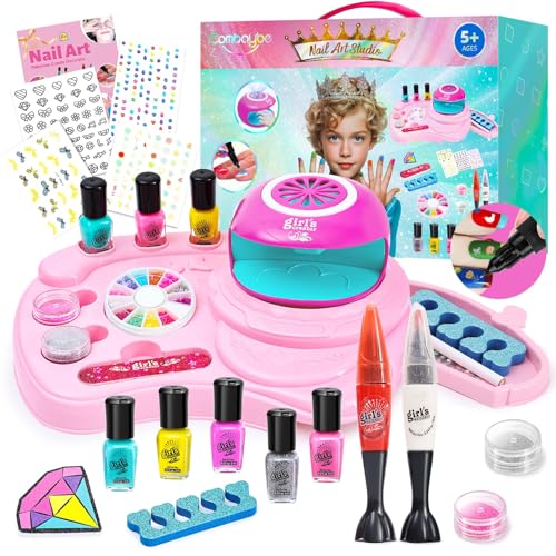 Combaybe Kids Nail Polish Set for Girls - Girl Toys ...