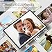 NexFoto 13.5 Inch Touchscreen Digital Picture Frame, 3K Resolution Digital Photo Frame 64GB WiFi, Unboxing Gift Mode, Add Photos from Google Photos, Share Videos, for Friends, Mom, Black