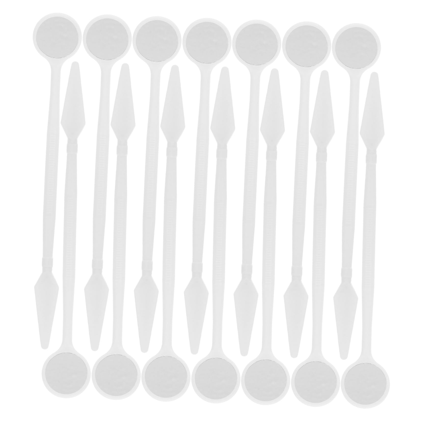 Gogogmee Dentist Oral Care Tool 100pcs Magnifying Mirror Small Hand Mirror for Teeth Plaque Oral Assistant Tool