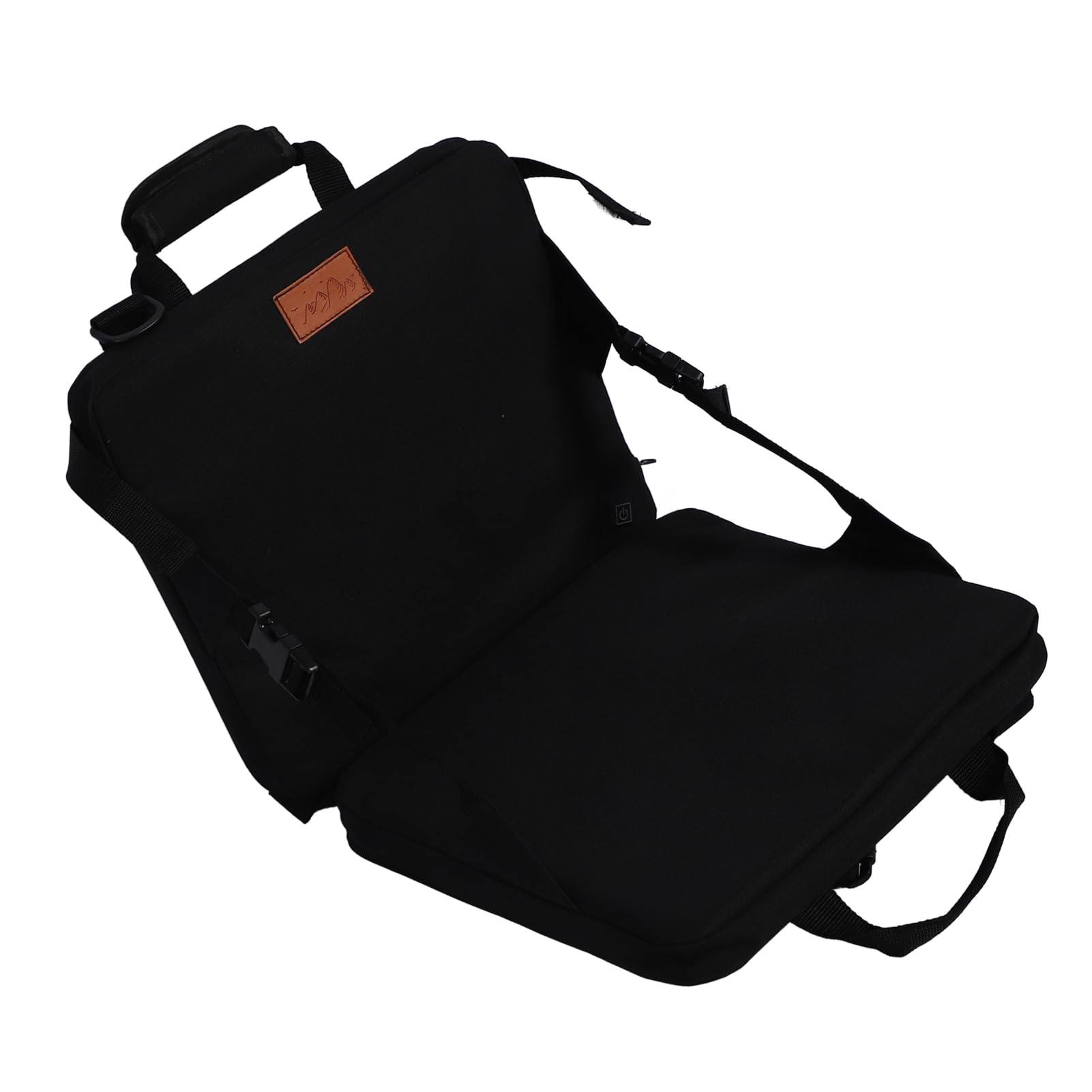 Luqeeg Siège de Stade Chauffant pour Gradins avec Support Dorsal, Chaise de Stade Chauffante Pliante et Rembourrée avec Poignée de Transport, Siège de Stade Chauffant Portable