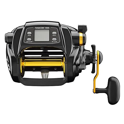 Daiwa TANACOM1000 Dendoh Fishing Reel, 30-40 lb, Black