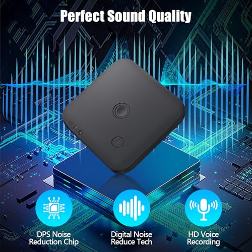 SOXOI KI Digitales Diktiergerät, 64GB Magnet Mini Aufnahmegerä mit ChatGPT 4o vom Transkribieren und Zusammenfassen für 102 Sprachen,One Touch Aufnahme, Voice Recorder Sprachrecorder (Schwarz)