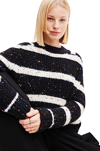 Image of Desigual Women's Woman Flat Knit Thick Gauge Pullover