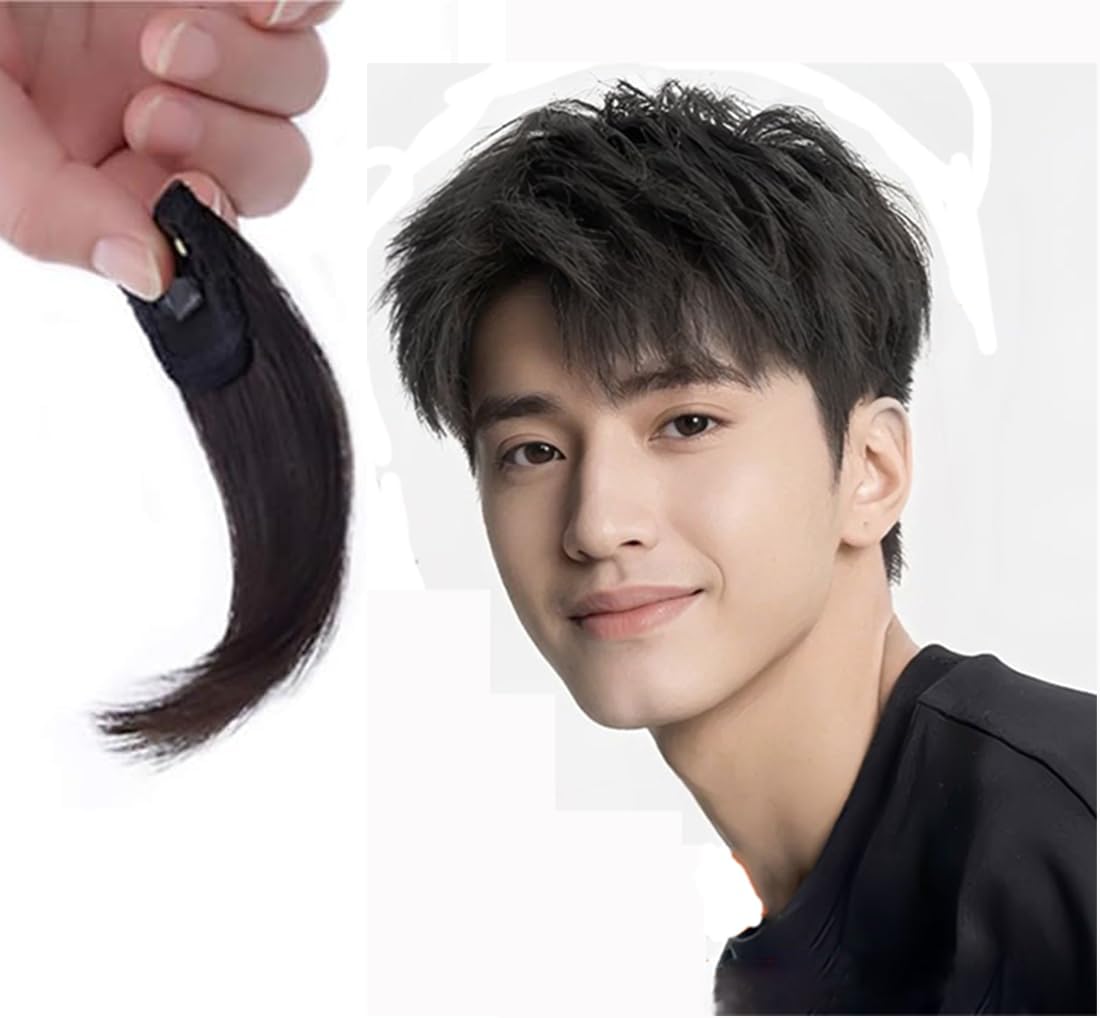 Amazon.co.jp: Remeehi メンズ ウィッグ エクステ ワンタッチ つけ毛