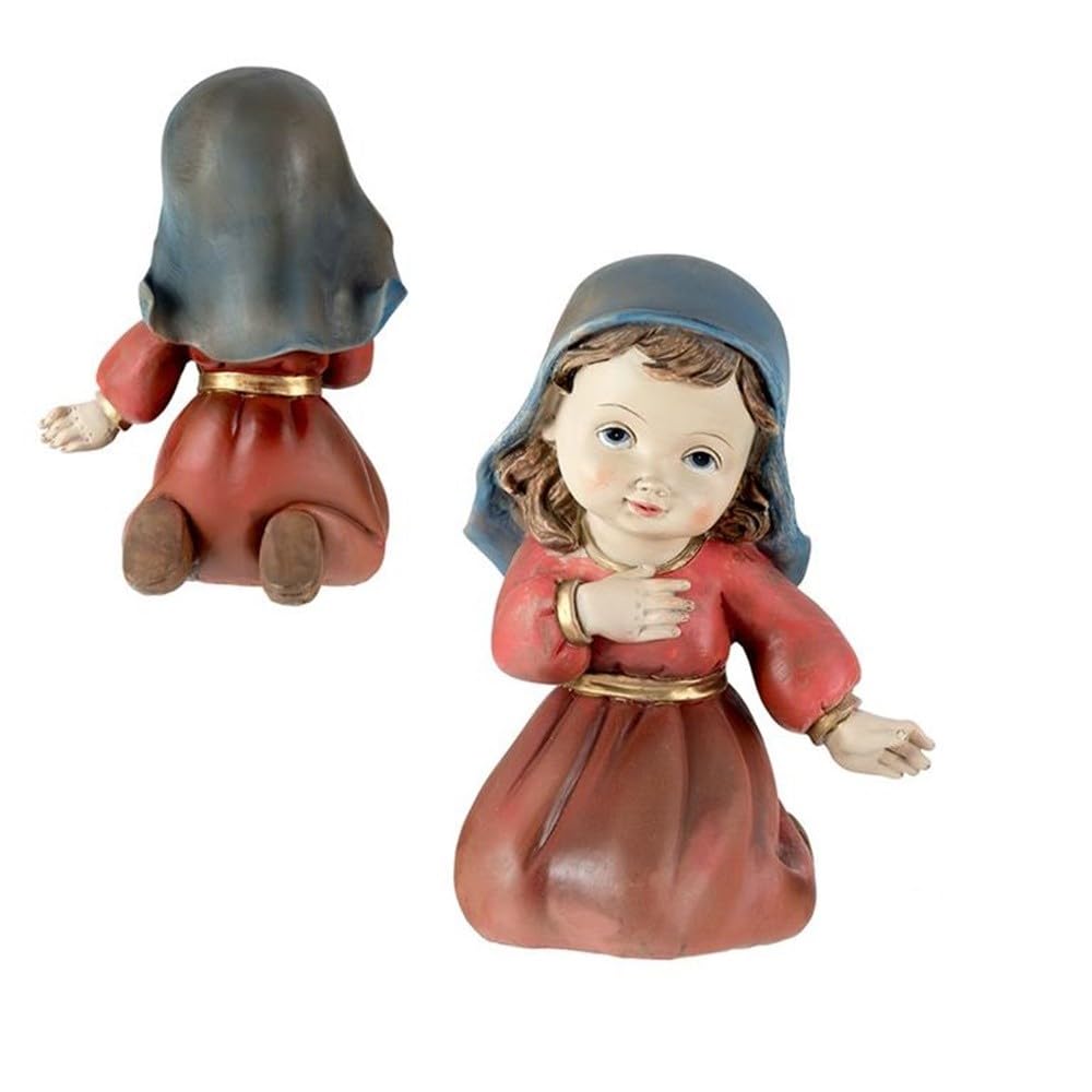 Misterio Nacimiento Navidad Belén Infantil 11 Piezas 18 cm. Figura Resina Sagrada Familia