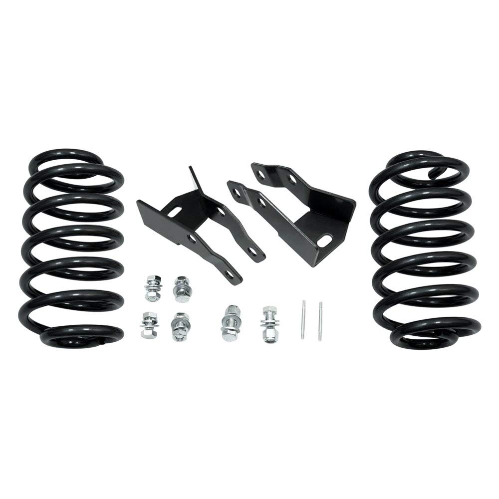 MaxTrac 201220 Lowering Kit Box 2 in. Drop Kit Incl. Rear Drop Coils Rear Shock Extenders Rear Air Ride Sensor Rods All Necessary Hardware to Complete Installation Lowering Kit Box