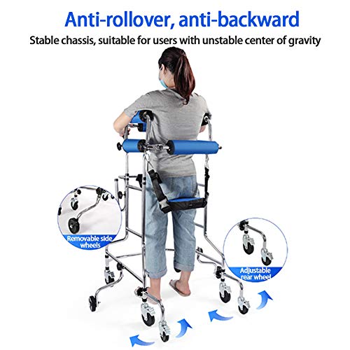 image for XIYEE Walker for Seniors,Hemiplegia Rehabilitation Standing Frame Adul