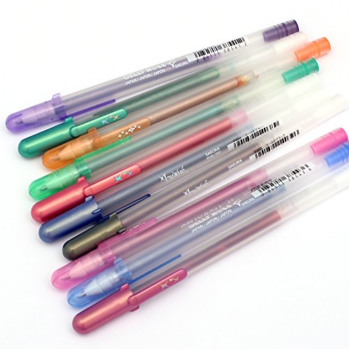 Bolígrafo Gel Silver Shadow 10 Piezas 1.0 mm Colores miniatura 3