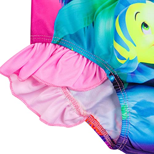 Little Princess Swimsuit Girls One Piece Bathing Suit Kids Cartoon Swimwear Beach Outfit3