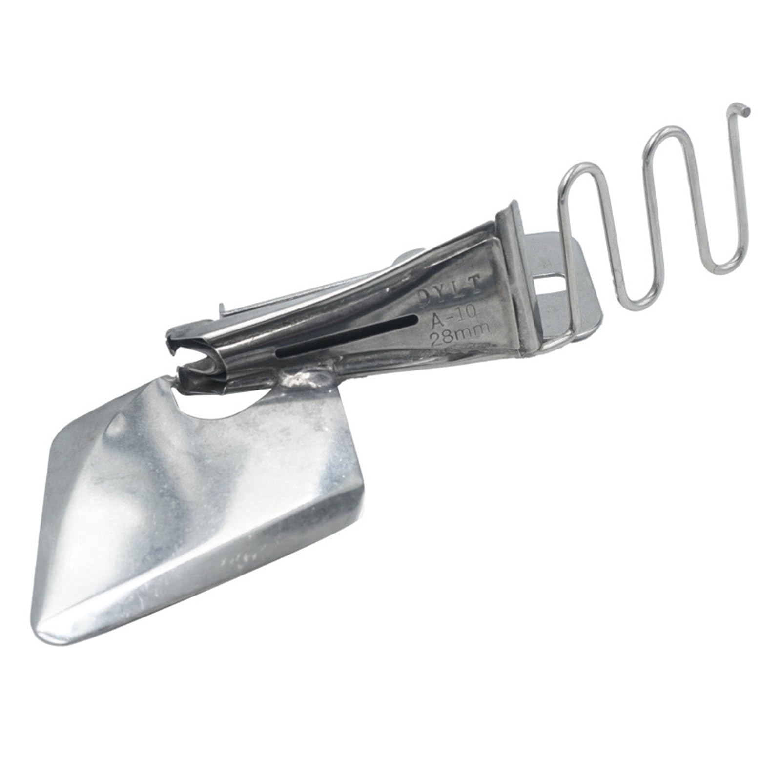 Coil Winder, Edging Tool Fabric Strips for Flatbed Sewing Machine, Presser Foot,for Motor, Spring, Ribbon