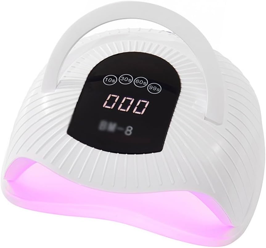 Portable Red LED Nail Lamp Light Therapy Machine Nail Polish Baking Lamp