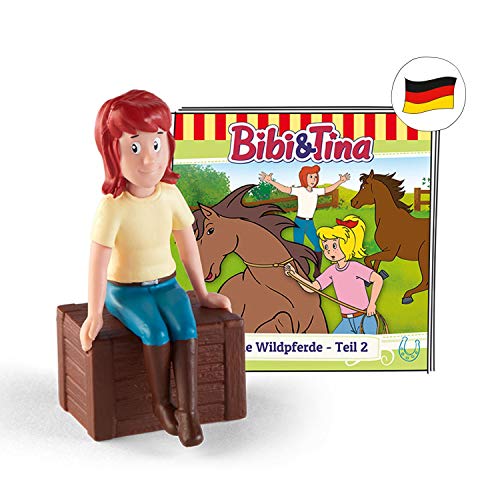 tonies Hörfiguren für Toniebox, Bibi und Tina – Die Wildpferde (Teil 2), Hörspiel für Kinder ab 6 Jahren, Spielzeit ca. 43 Minuten