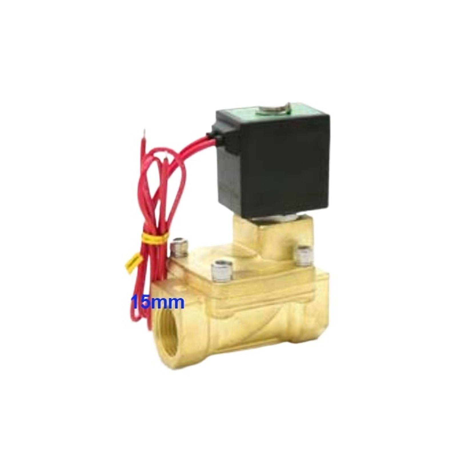 Vanne pneumatique fermeture normale en laiton 2 voies G3/8