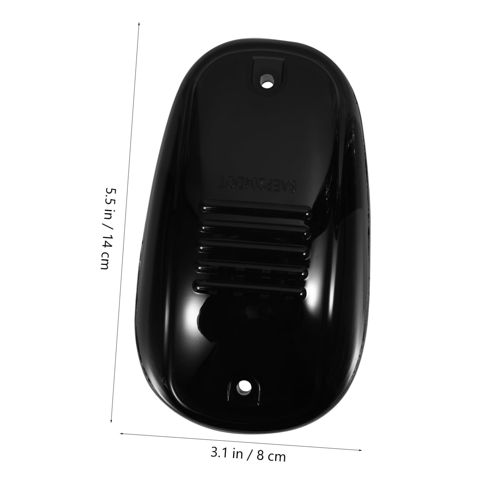 iplusmile Lámparas de Techo LED Resistente al Agua 5 Piezas para Camioneta Luz Amarilla Carcasa Negra Luces de Posición Iluminación Exterior Vehículo para Cabina Uso Nocturno