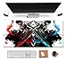 ITBT Tappetino Mouse One Piece Sauron Tappetino per XXL Mouse da Gioco - Gaming Mousepad Extra Grande 900 x 400mm - Pad 3mm con Base in Gomma Antiscivolo - Spessore 3mm Anime Tappetino Mouse, S