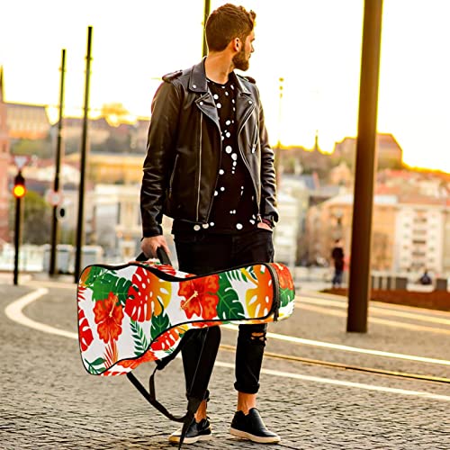 Housse imperméable pour guitare acoustique avec double bandoulière et poche Motif à carreaux et fleurs, Multicolore 07… - Les Beatles, Paul McCartney, John Lennon, RIngo Starr, George Harrison Housse imperméable pour guitare acoustique avec double bandoulière et poche Motif à carreaux et fleurs, Multicolore 07… – Image 7