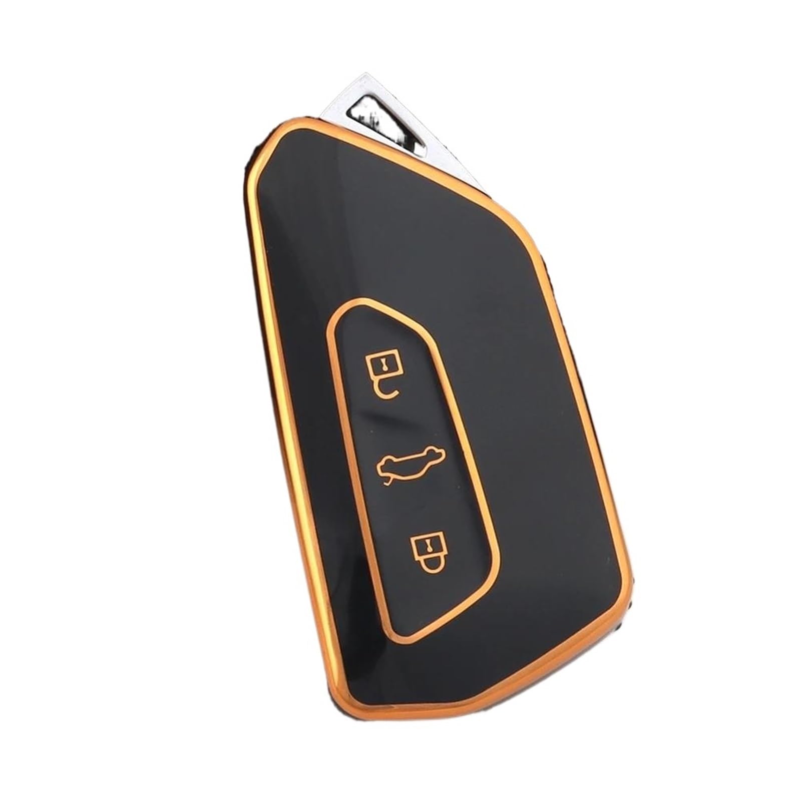 Funda de TPU para llave Seat León MK4 carcasa protectora gris 3