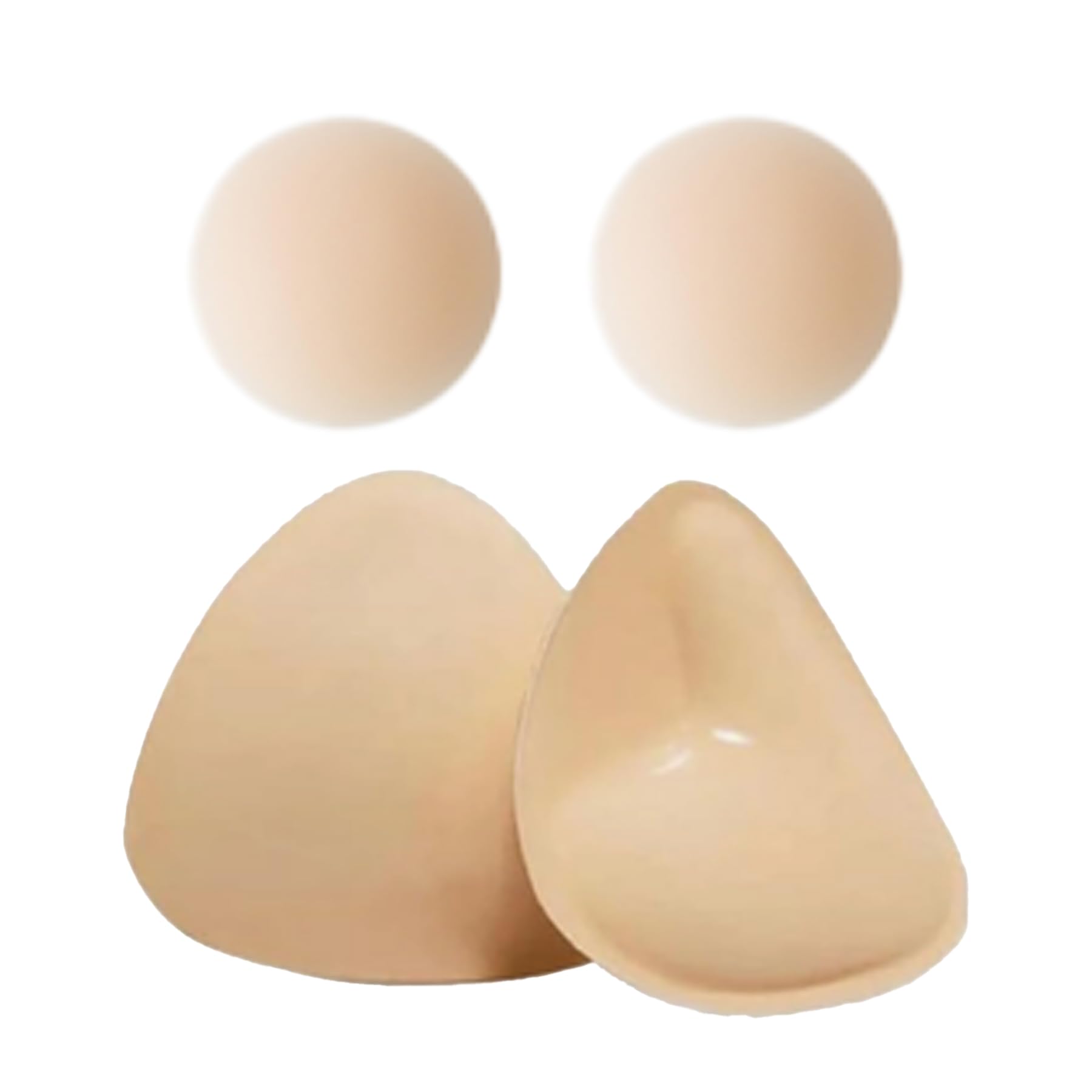 HanaoopsPush up Bra for Women Double-Sided Stick on Bra Self Adhesive Boob Pads Bra Waterproof Invisible Bra Inserts, Sticky Bra Inserts,Boobtapes Reusable for Women Girls Bra Any Cup Cover