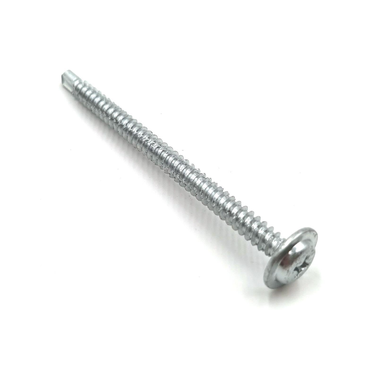 4.8mm Rapierstar StarPVCU WSR Baypole Screw Waffer Head (200 Pack) - 70mm