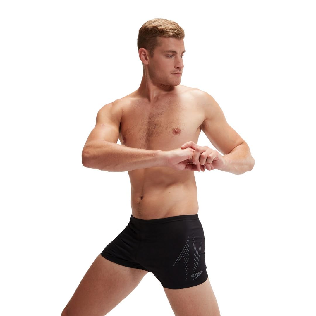 Speedo Hyperboom Placement Aquashort | Swim Training | Fitness | Chlorine Resistant Aquashort Hombre (Pack de 1)