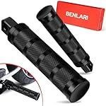 Benlari-Motorcycle-Foot-Pegs-CNC-Aluminum-Mounting-Footpegs-Footpegs-Footrest-Passenger-Pedals-10MM-Compatible-for-Harley-Sportster-Dyna-Road-King-Black