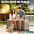 YITAHOME 30 Gallon Deck Box Outdoor Storage Box
