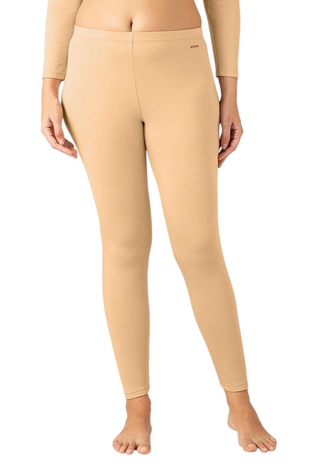 amante Women 7/8th Length Mid Rise Solid Leggimgs-picture-21