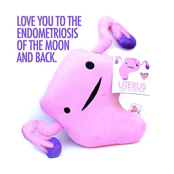 I Heart Guts Huge Uterus Plush - Womb Service – Bild 9