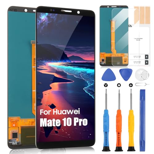 LCD Schermo per Huawei Mate 10 PRO, LCD Display per Huawei Mate 10 PRO 6' Sostituzione Schermo Touchscreen Digitazer Ricambio Assembly con Riparazione Kit