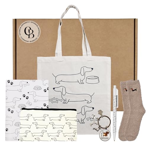 Panier cadeau teckel mixte pour ne plus manquer d'idées de cadeaux originaux