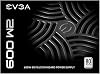Evga 600 W2 80+ مزود طاقة أبيض 100-w2-0600-k3 (المملكة المتحدة)