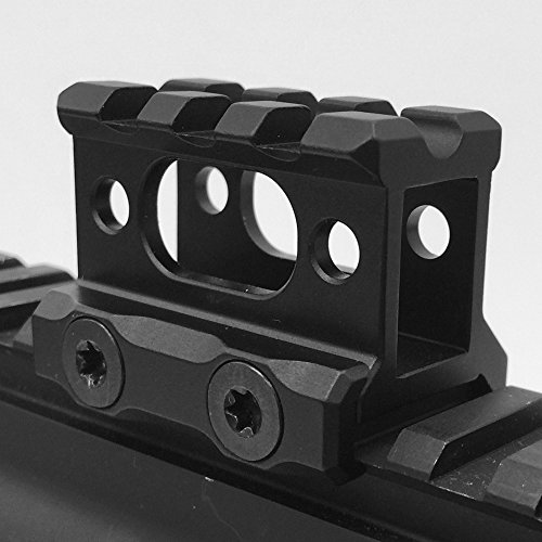 Utg MT-RSX1S 3-Slot Slim Picatinny Short Riser Mount 1 Inch High thumb #1