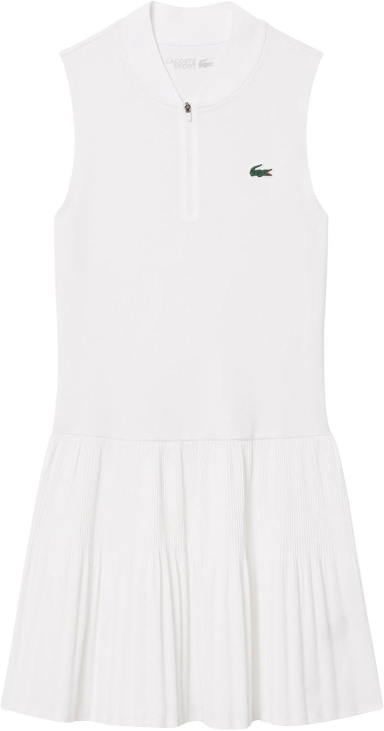 Lacoste Women's Ultra Dry Stretch Tennis Dress with Liner