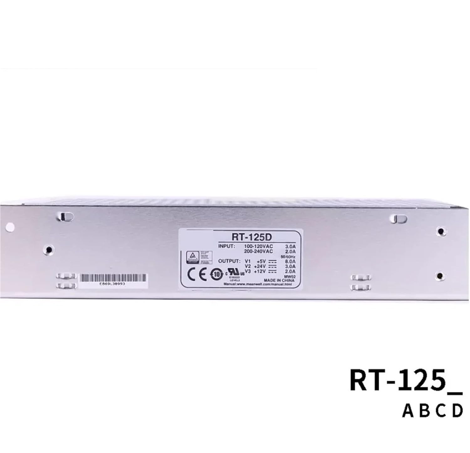 RT-125 Series Triple Output Switching Power Supply 125W RT-125A RT-125B RT-125C RT-125D(RT-125A)