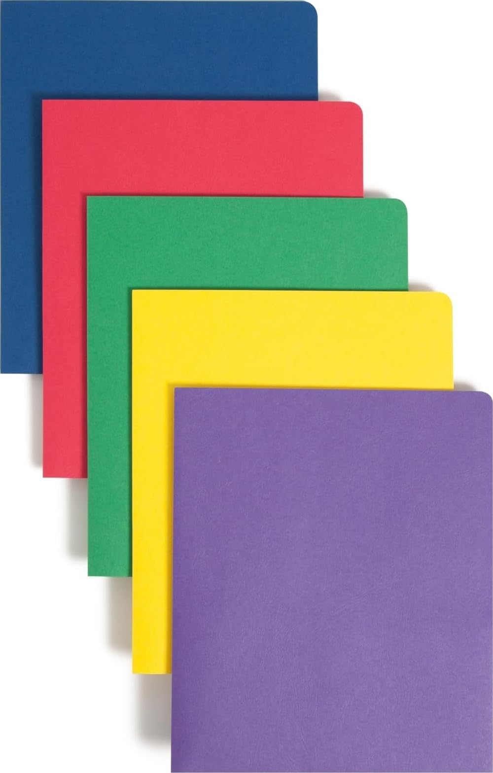 Smead Economy Two-pocket dossier, jusqu'à 100 feuilles, format Lettre, couleurs assorties, 50 par Carton (87863)
