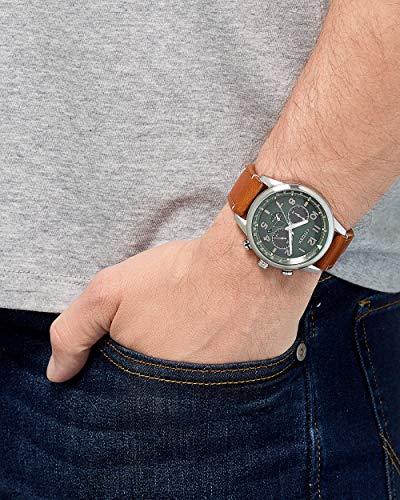 Citizen Herren Analog Quarz Uhr mit Leder-Kalbsleder Armband CA4420-21X – Bild 3