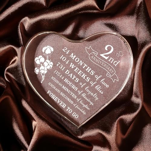 Image of Acrylic plaque gifts (2nd Anniversary)