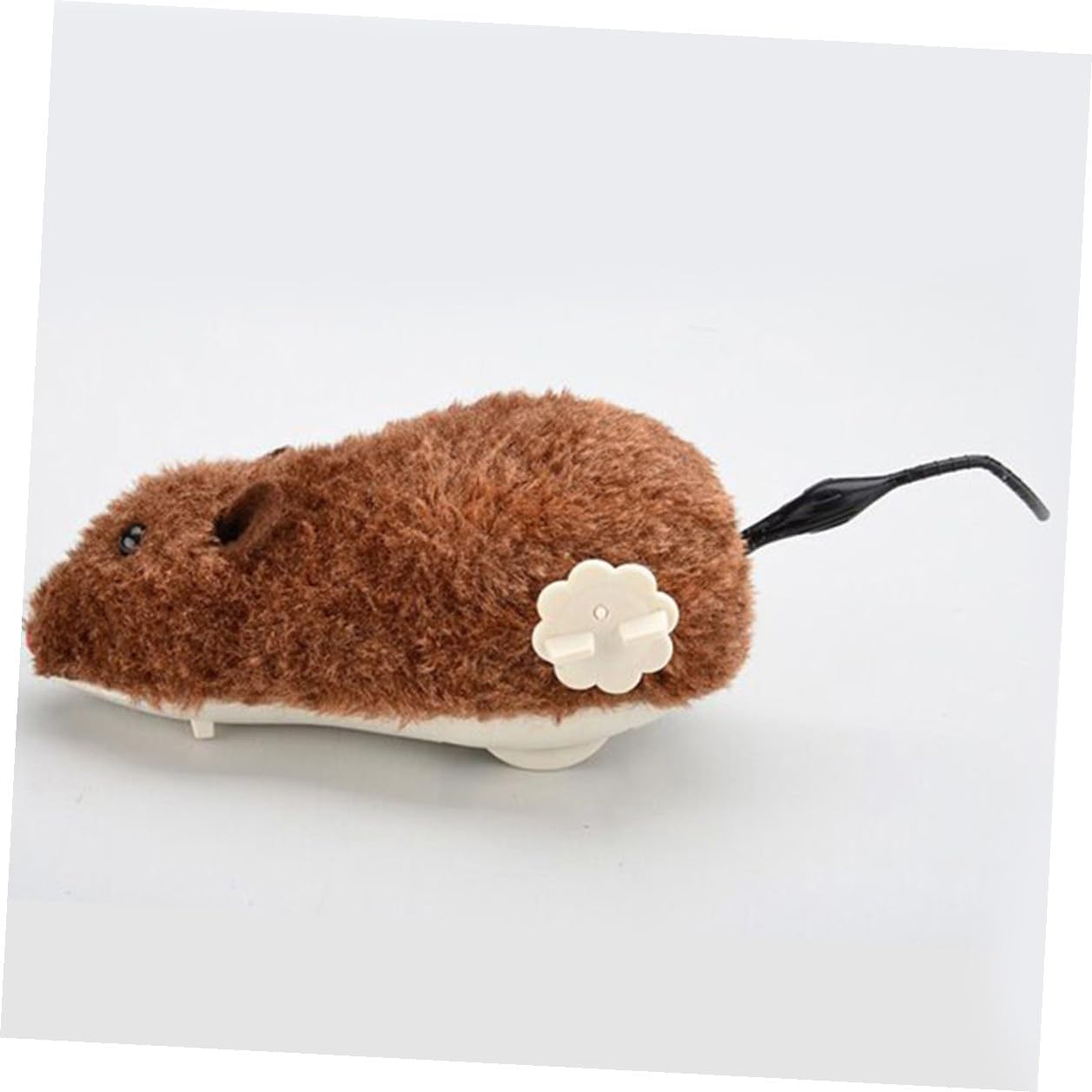Juguete de Ratón Mecánico de Felpa para Gatos, 8 Piezas | Forma de Mouse, sin Batería, Atrae la Atención del Gato, Regalo para Amantes los Felinos Color Aleatorio