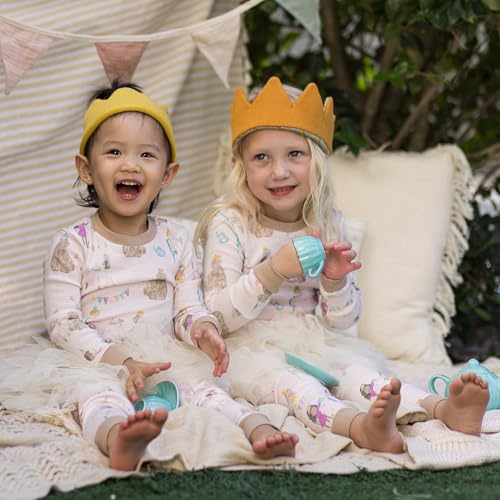Burt's Bees Baby Baby Girls' Pajamas, Tee and Pant 2-Piece Pj Set4