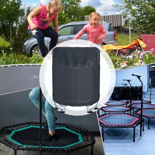 Kids Trampoline Cover,Waterproof Heavy-Duty Foldable Canopy | Jumping Bed Cover Trampoline Canopy - for Protection Maintenance Care Outdoor Yard Garden Rain Sun Snow - Image 4