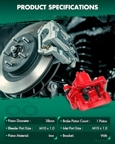 Image of SCITOO 19B2675 19B2674 Rear Brake Calipers Fit For Acura For MDX 2001-2006,For Honda For Pilot 2003-2008, Disc Brake Caliper Assemblies,2PCS