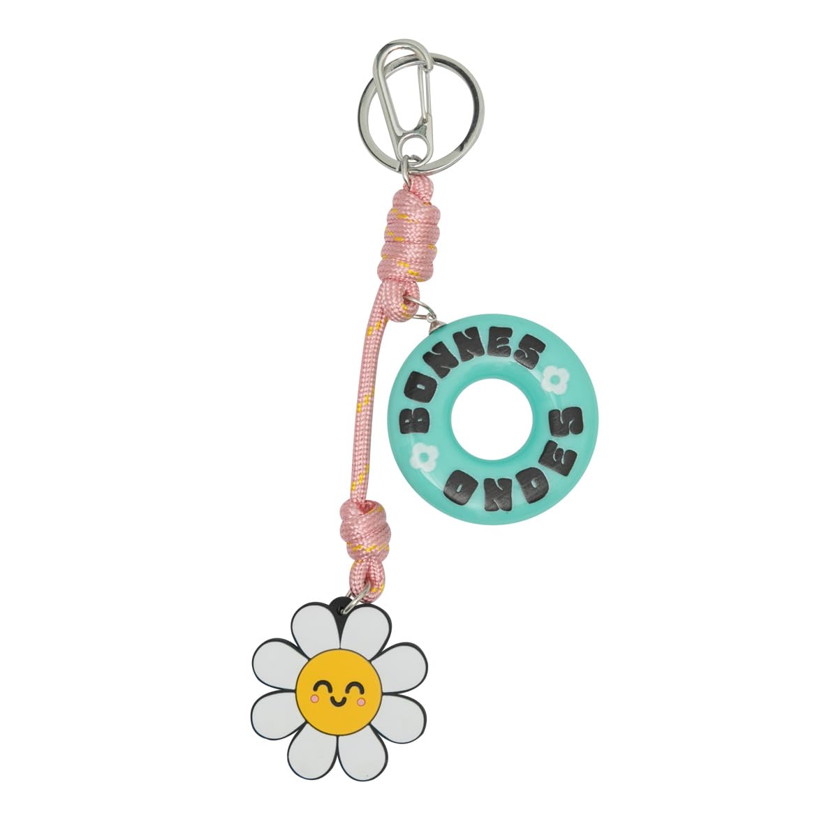 Mr.Wonderful Good Wave Keyring 12 x 0.4 x 12, Multicolored, One Size, Modern