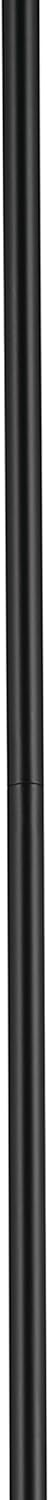 Kichler 18" Accessory Stem in Black, Durable Steel, (18" L x 0.5" Dia), 3037BK