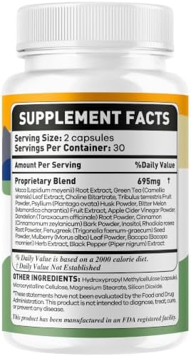 (2 Pack) Alka Slim Plus Capsules - Official AlkaSlim Plus Advanced Formula With All Natural Ingredients, Premium Pills Maximum Strength for Wellness & Overall Health Support, 120 Capsules For 2 Months — view 6