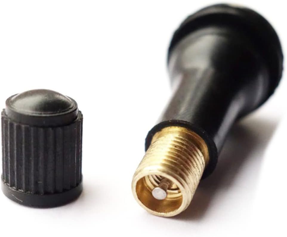 20pcs TR-413 Tubeless Tire Valve Stems for Cars and Trucks Sturdy Rubber Snap-in Valve for Replacement Compatible Standard Tires