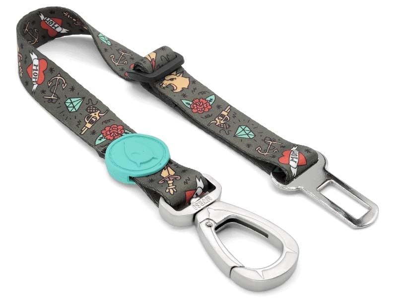 Ceinture de sécurité Morso Dog réservoir d'encre recyclé vert