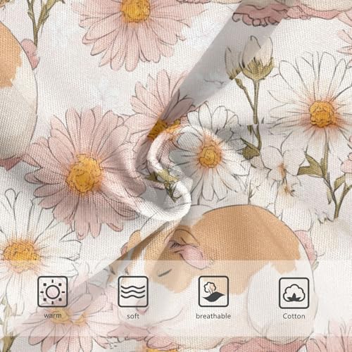 Wusikd Cute Guinea Pigs Girls' Underwear Cotton Girls Briefs Soft Toddler Underwear 2T3