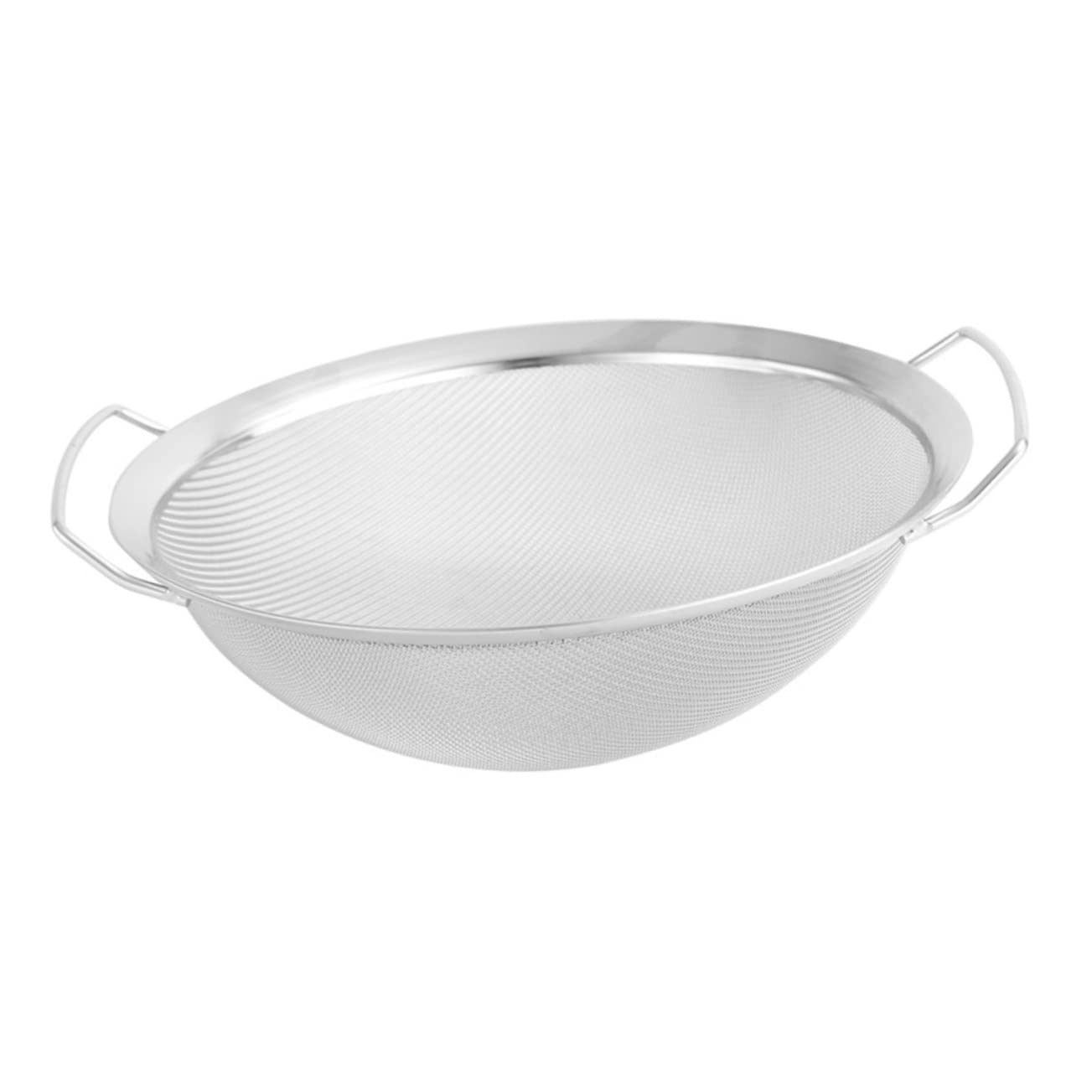 BESTonZON 1 Pc Colador Fino Cuenco Colador Cuenco para Lavar Arroz Colador Metalico Tazón De Lavado De Verduras Cuenco para Lavar Ensaladas Canasta Colador Acero Inoxidable Linea Metalica