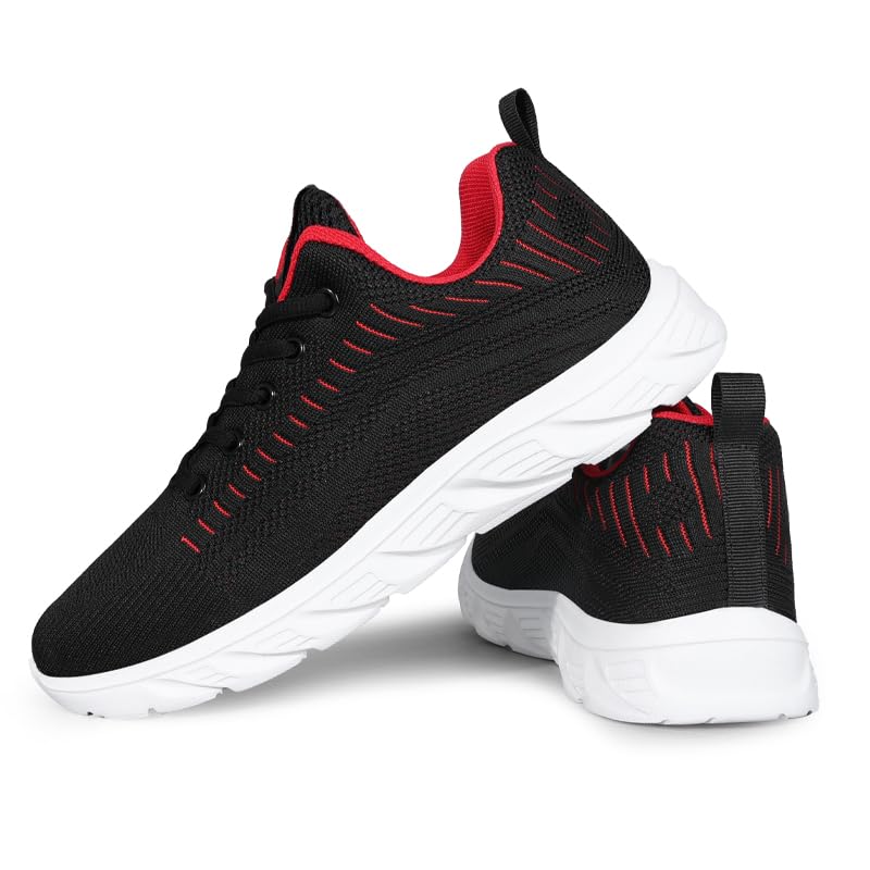 Image of Men Non-Slip Work Shoes Tennis Gym Sneakers Breathable Slip Resistant Lightweight and Comfortable for All-Day Wear Sports and Walking